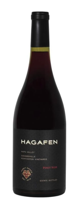 Hagafen Coombsville Pinot Noir (OU Kosher) 2023 Front Bottle Shot