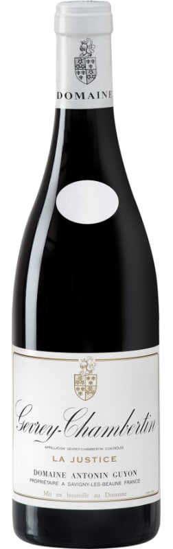 Domaine Antonin Guyon Gevrey-Chambertin La Justice 2019 Front Bottle Shot