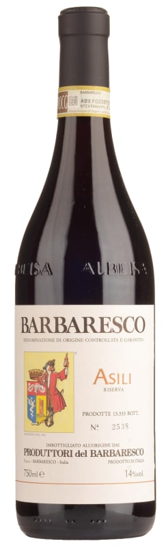 Produttori del Barbaresco Barbaresco Asili Riserva 2016 Front Bottle Shot