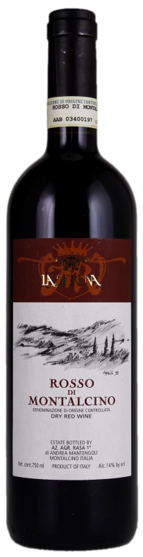 La Serena Rosso di Montalcino 2022 Front Bottle Shot