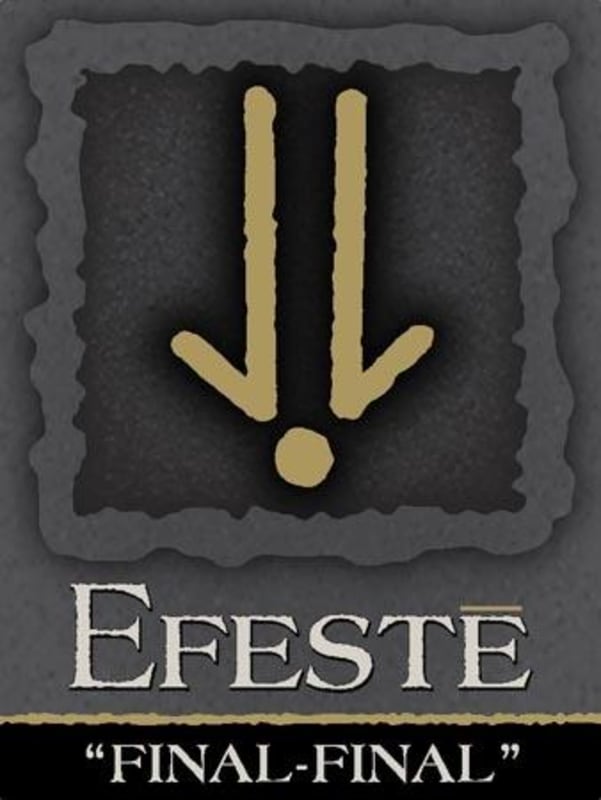 Efeste Final-Final Red 2008 Front Label