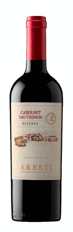 Aresti Reserva Cabernet Sauvignon 2022 Front Bottle Shot