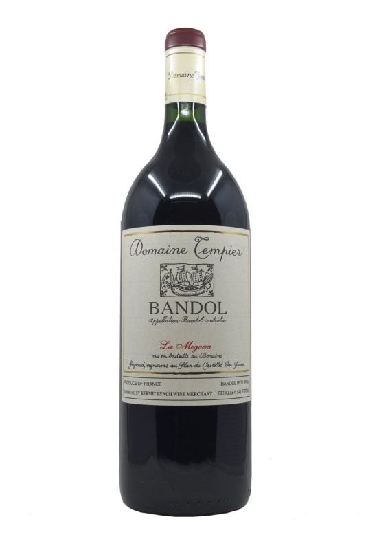 Domaine Tempier Bandol La Migoua Rouge (1.5 Liter Magnum) 2019 Front Bottle Shot