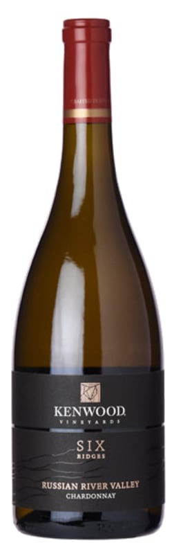 Kenwood Six Ridges Chardonnay 2016 Front Bottle Shot