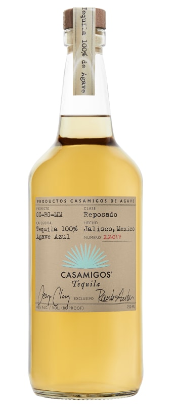 Casamigos Reposado Tequila Front Bottle Shot