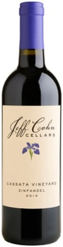 Jeff Cohn Cellars Cassata Zinfandel 2014 Front Bottle Shot