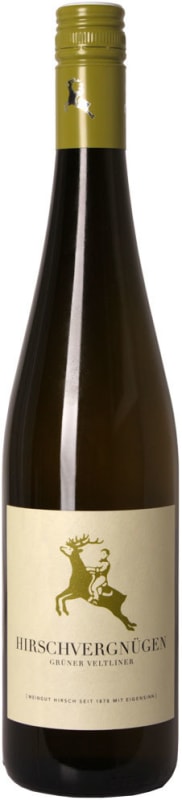 Weingut Hirsch Hirschvergnugen Gruner Veltliner 2016 Front Bottle Shot
