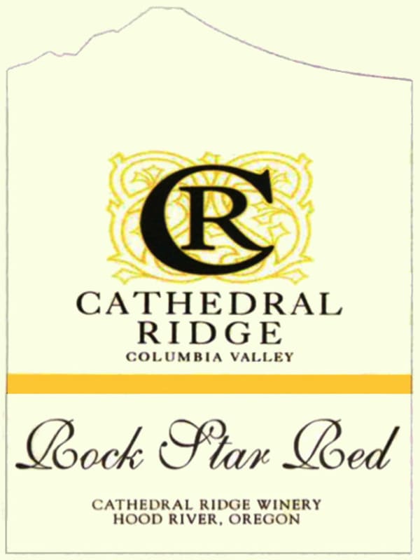 Cathedral Ridge Winery Rock Star Reserve Red 2009 Front Label