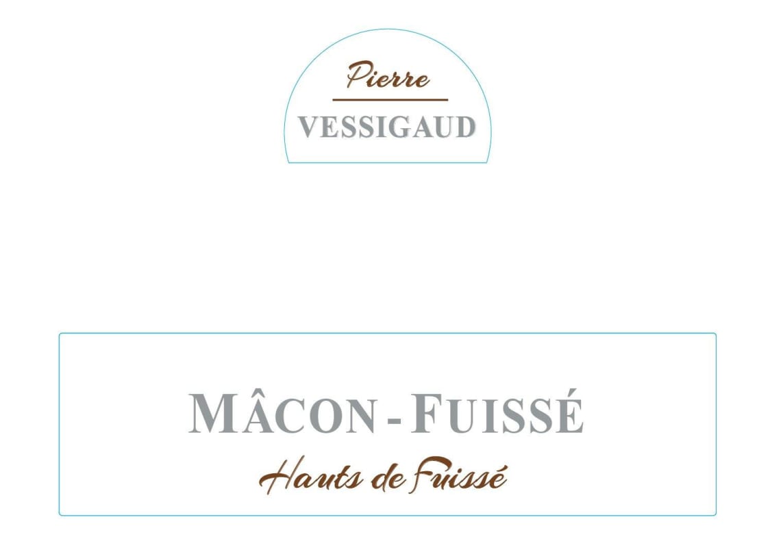 Domaine Vessigaud Macon-Fuisse Hauts de Fuisse 2020 Front Label