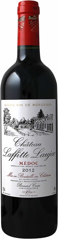 Chateau Laffitte Laujac 2012 Front Bottle Shot