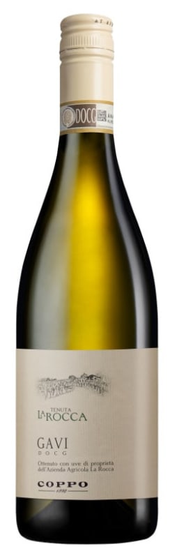 Coppo Gavi La Rocca 2025 Front Bottle Shot