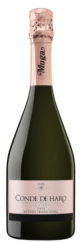 Bodegas Muga Conde de Haro Brut Rose 2016 Front Bottle Shot
