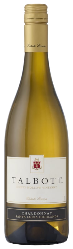 Talbott Sleepy Hollow Chardonnay 2023 Front Bottle Shot
