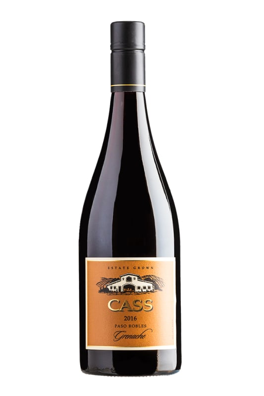 Cass Winery Grenache 2016 Front Bottle Shot