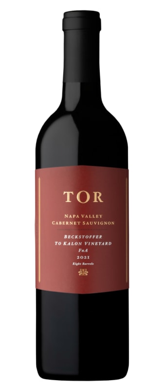 TOR Beckstoffer To Kalon Cabernet Sauvignon 2021 Front Bottle Shot