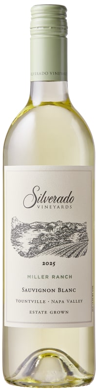 Silverado Miller Ranch Sauvignon Blanc 2025 Front Bottle Shot