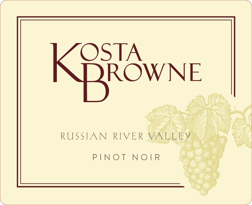 Kosta Browne Russian River Pinot Noir (375ML half-bottle) 2023 Front Label