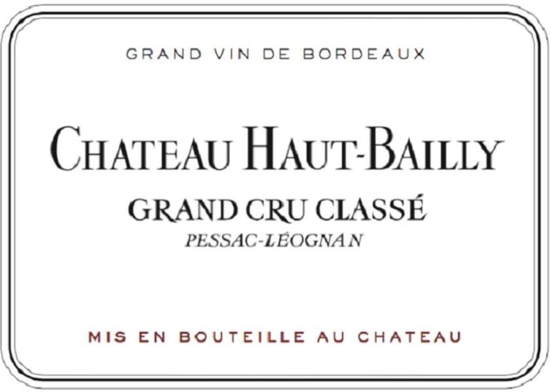 Chateau Haut-Bailly (3 Liter Bottle) 2019 Front Label