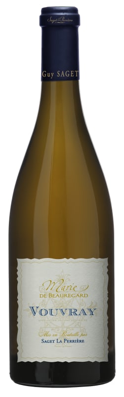 Saget la Perriere Vouvray Marie de Beauregard 2021 Front Bottle Shot