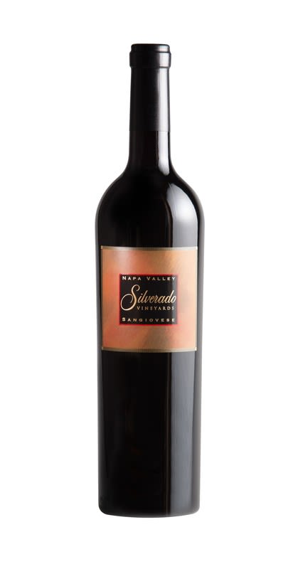 Silverado Sangiovese 2014 Front Bottle Shot