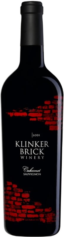Klinker Brick Cabernet Sauvignon 2015 Front Bottle Shot