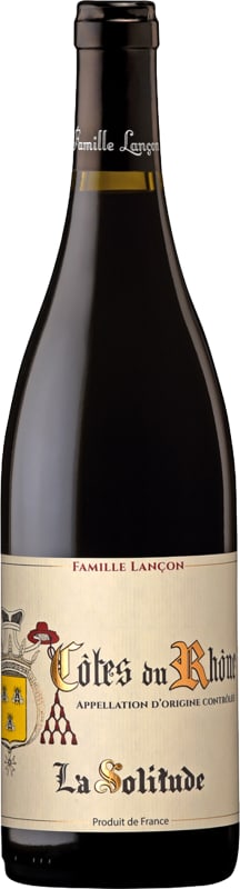 Domaine de la Solitude Cotes du Rhone Rouge 2024 Front Bottle Shot