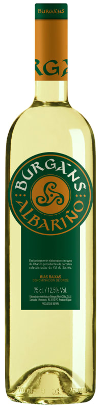 Burgans Albarino 2015 Front Bottle Shot