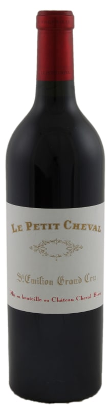 Chateau Cheval Blanc Le Petit Cheval 2021 Front Bottle Shot