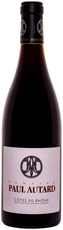 Domaine Paul Autard Cotes du Rhone 2016 Front Bottle Shot