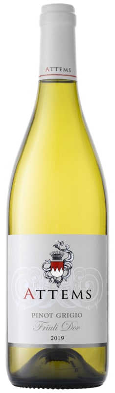 Attems Pinot Grigio 2019 Front Bottle Shot