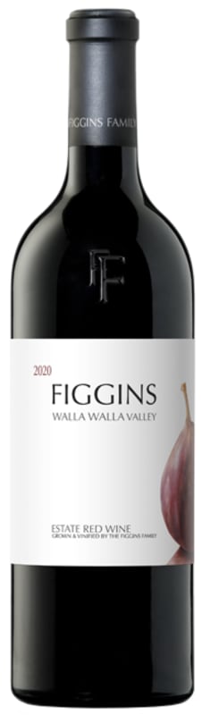 Figgins Estate Red Wine 2020 Front Bottle Shot