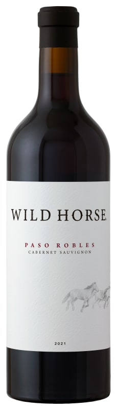 Wild Horse Cabernet Sauvignon 2021 Front Bottle Shot