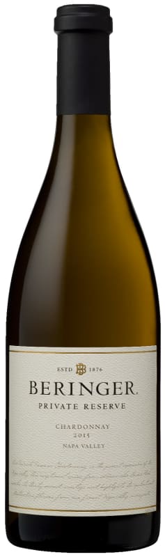 Beringer Private Reserve Chardonnay 2015 Front Bottle Shot