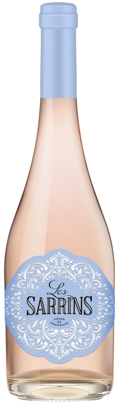 Les Sarrins Cotes de Provence Rose 2023 Front Bottle Shot