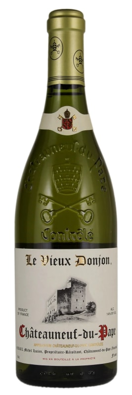 Le Vieux Donjon Chateauneuf-du-Pape Blanc 2023 Front Bottle Shot