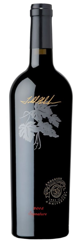 Anderson's Conn Valley Vineyards Cabernet Sauvignon Signature 2015 Front Bottle Shot