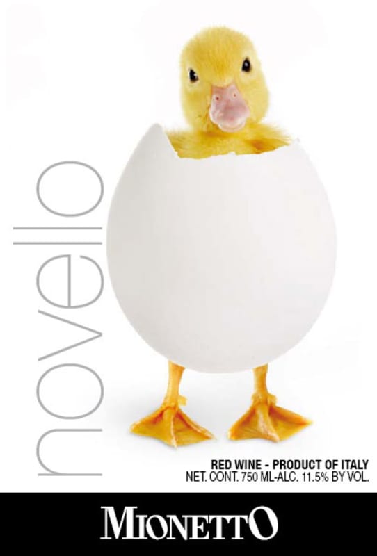 Mionetto Marca Trevigiana Novello 2016 Front Label