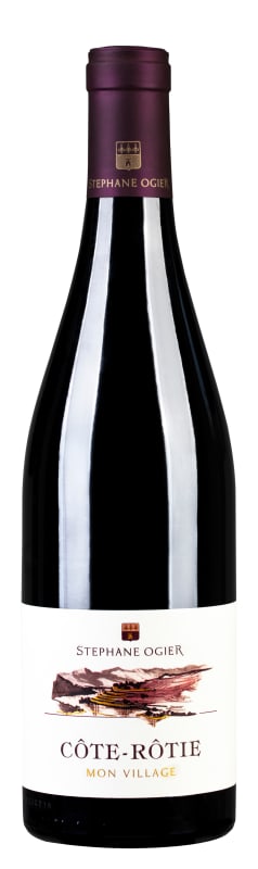 Stephane Ogier Cote-Rotie Mon Village 2016 Front Bottle Shot