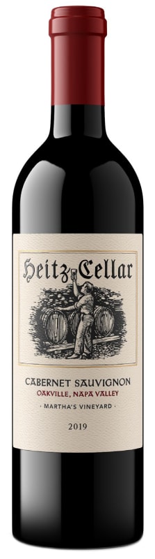 Heitz Cellar Martha's Vineyard Cabernet Sauvignon 2019 Front Bottle Shot