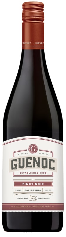 Guenoc California Pinot Noir 2019 Front Bottle Shot