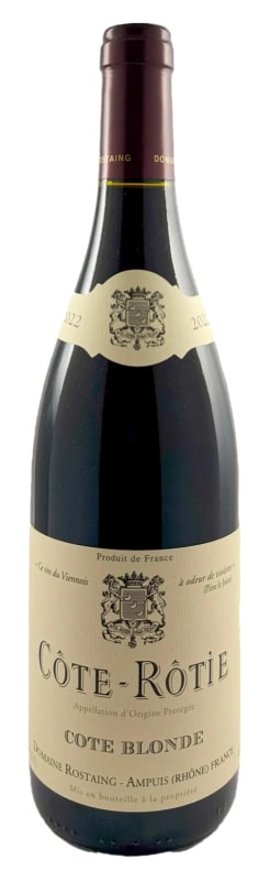 Rene Rostaing Cote-Rotie Cote Blonde 2023 Front Bottle Shot