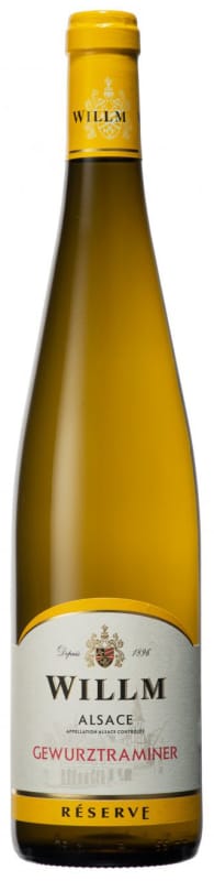 Willm Reserve Gewurztraminer 2023 Front Bottle Shot