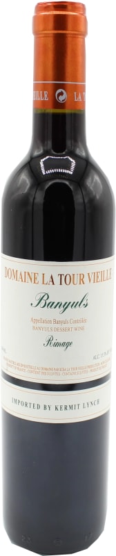Domaine La Tour Vieille Banyuls Rimage (500ML Bottle) 2017 Front Bottle Shot