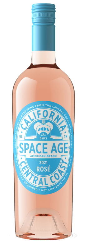 Grounded Wine Co. Space Age Rose 2021 Front Bottle Shot