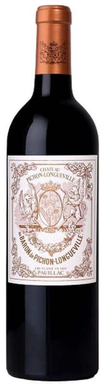 Chateau Pichon-Longueville Baron 2015 Front Bottle Shot