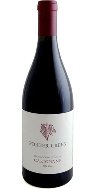 Porter Creek Old Vine Carignane 2017 Front Bottle Shot