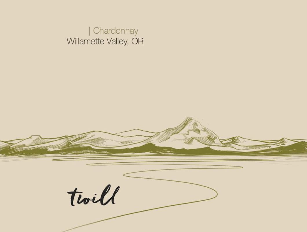 Twill Cellars Chardonnay 2016 Front Label