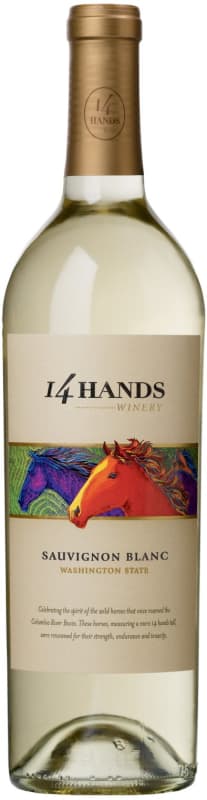 14 Hands Sauvignon Blanc 2015 Front Bottle Shot