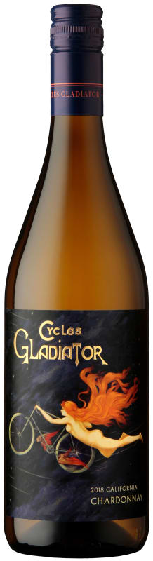 Cycles Gladiator Chardonnay 2018 Front Bottle Shot