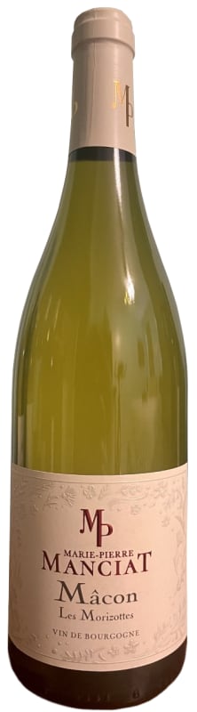 Marie-Pierre Manciat Macon Les Morizottes 2022 Front Bottle Shot